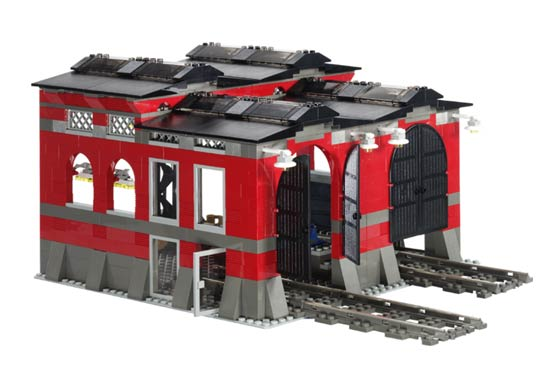 Train Engine Shed, 10027