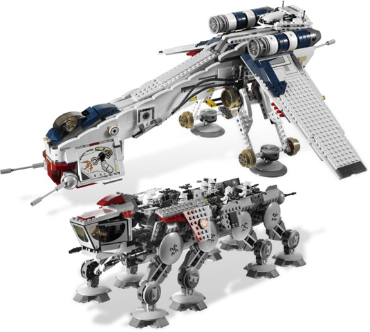 Republic Dropship with AT-OT, 10195