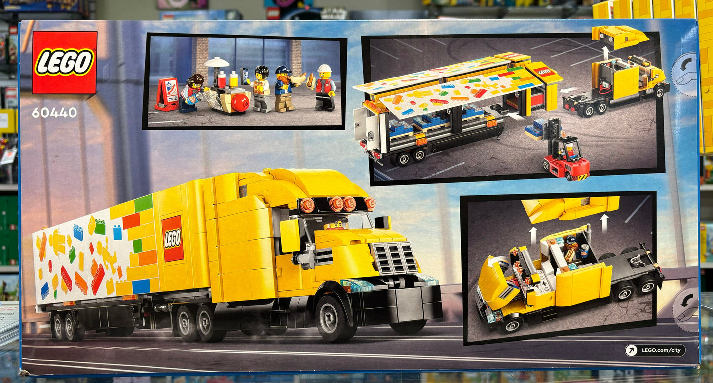 Yellow Delivery Truck - 60440