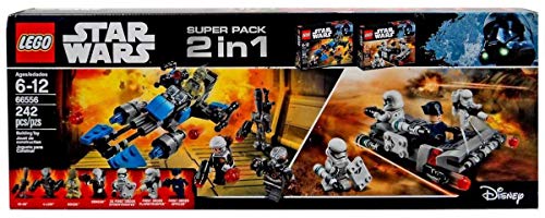 Star Wars Bundle Pack, Super Pack 2 in 1 (Sets 75166 and 75167), 66556