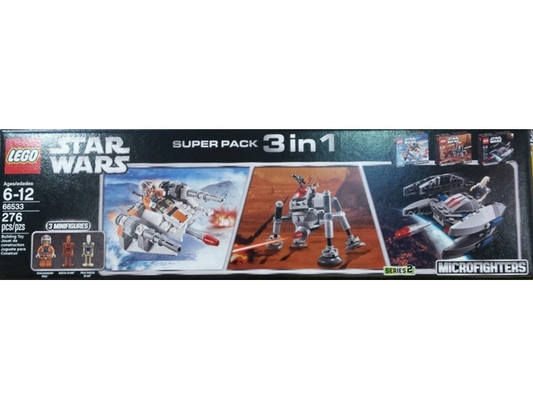 Star Wars Bundle Pack, Super Pack 3 in 1 (Sets 75125, 75127, and 75130), 66533