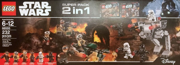 Star Wars Super Pack 2 in 1 (75164, 75165), 66555