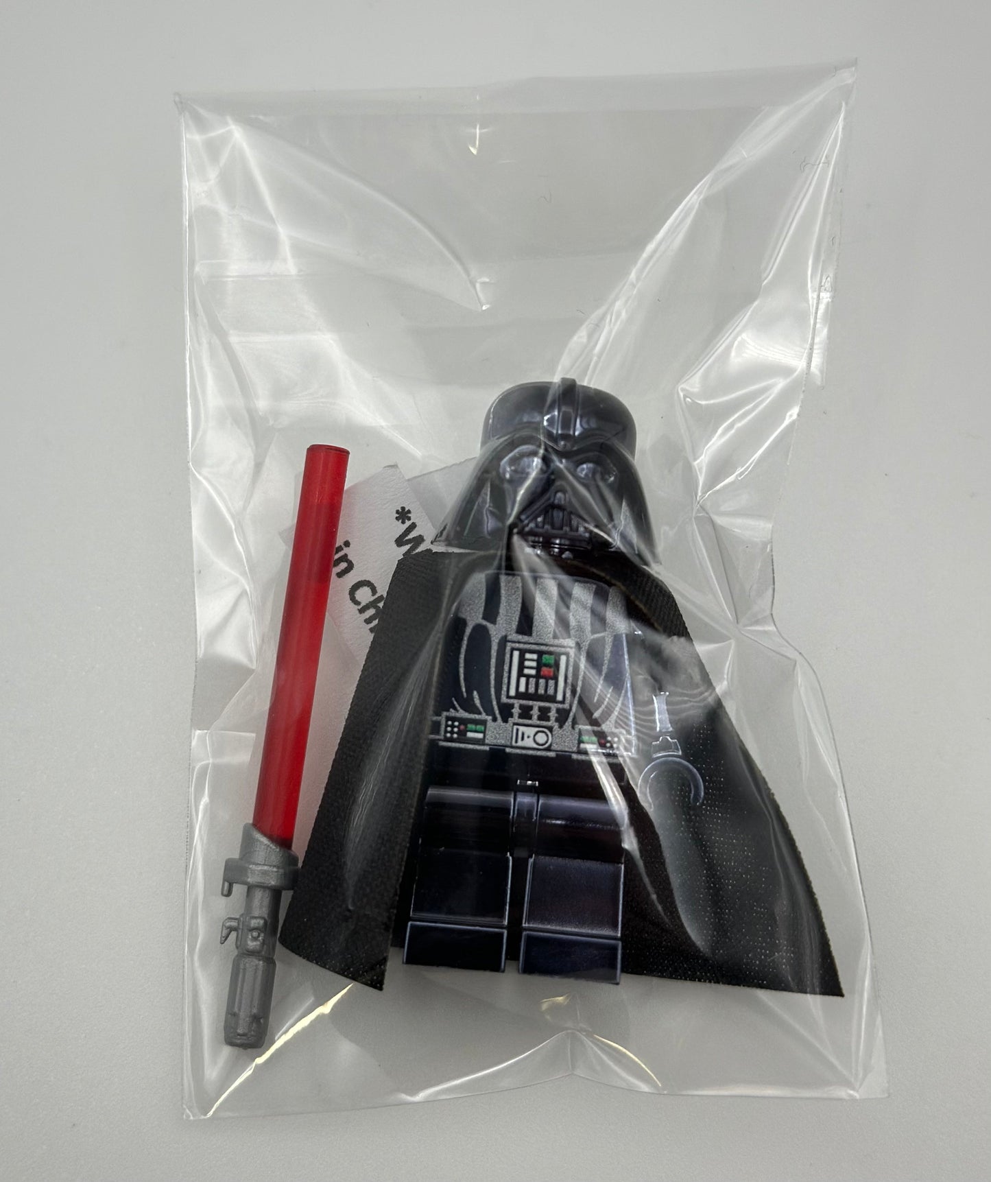 Chrome Black Darth Vader Limited Edition Printed Minifigure