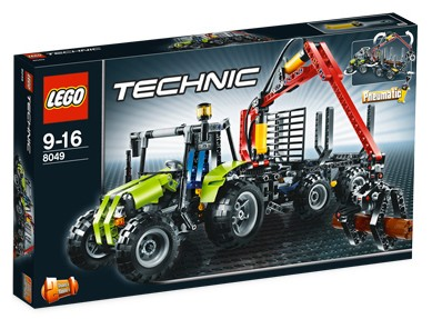 Tractor with Log Loader, 8049