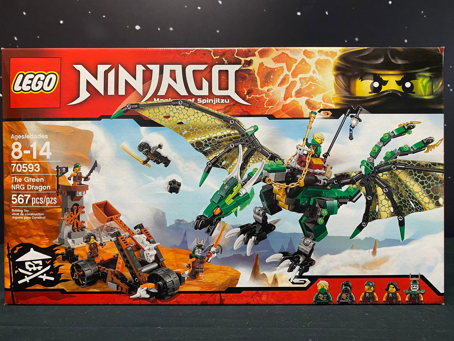 The Green NRG Dragon, 70593