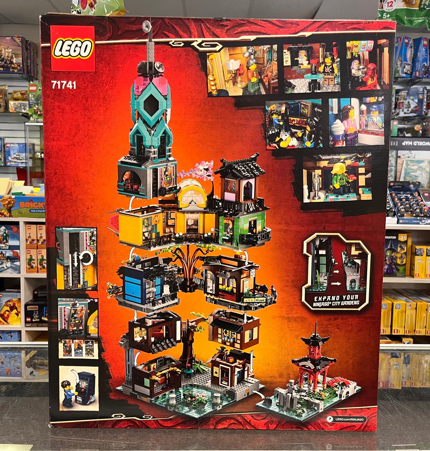 NINJAGO City Gardens, 71741