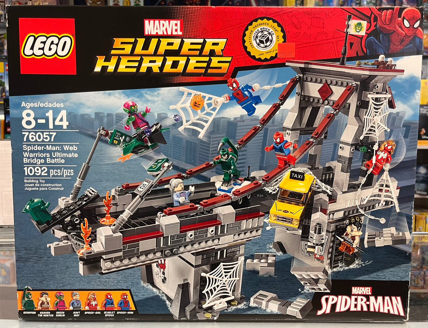 Spider-Man: Web Warriors Ultimate Bridge Battle, 76057