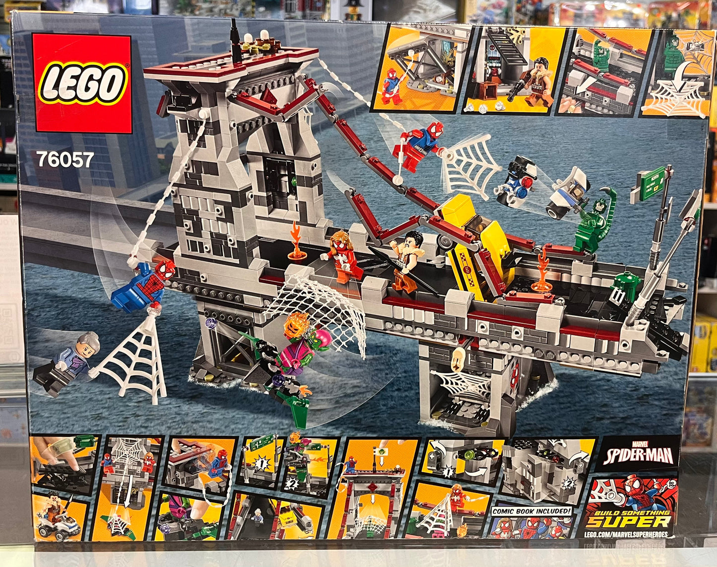 Spider-Man: Web Warriors Ultimate Bridge Battle, 76057