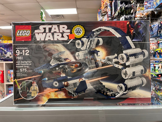 Jedi Starfighter with Hyperdrive Booster Ring, 7661