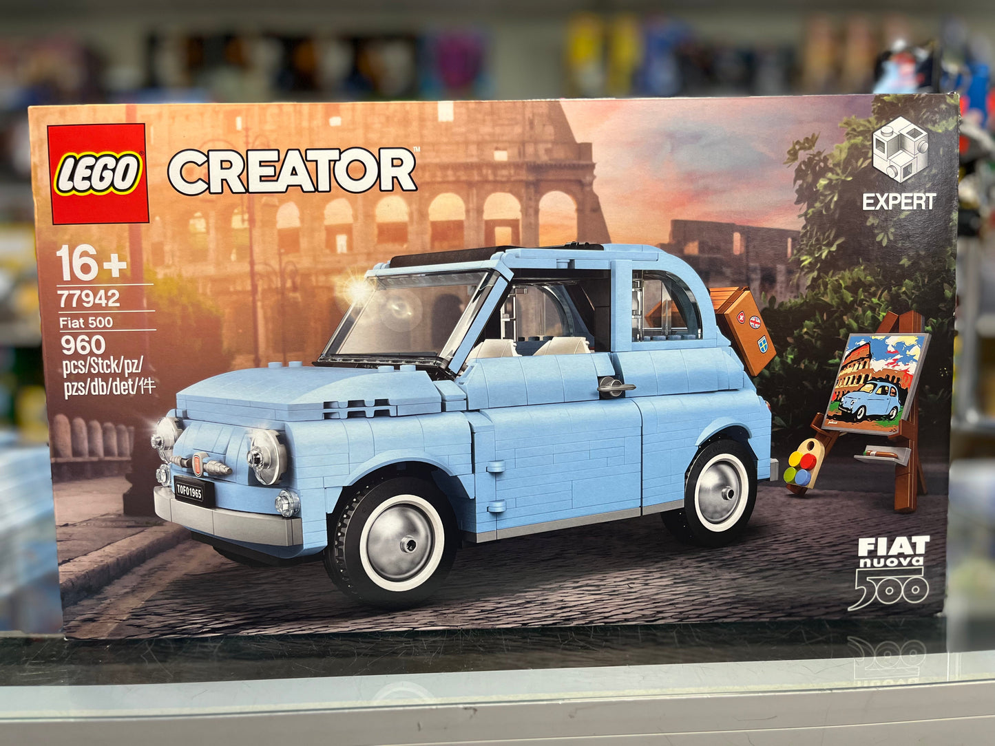 Fiat 500 {Bright Light Blue Edition}, 77942