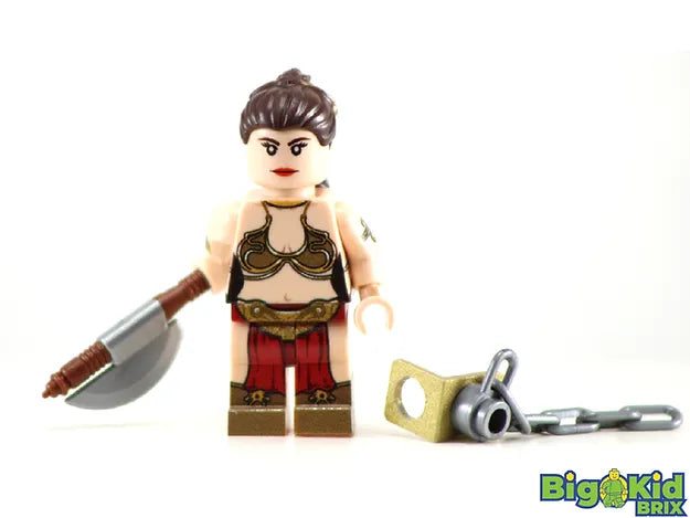 SLAVE LEIA (May4 Exclusive) Star Wars Custom Printed Lego Minifigure