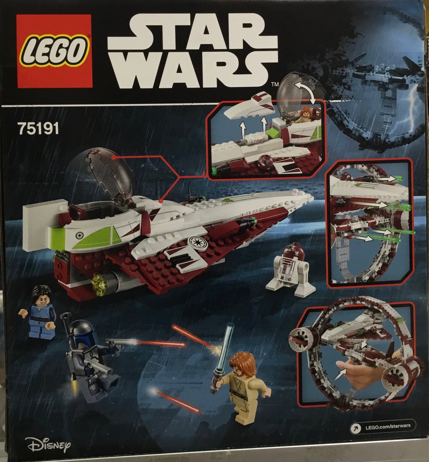 Jedi Starfighter with Hyperdrive, 75191