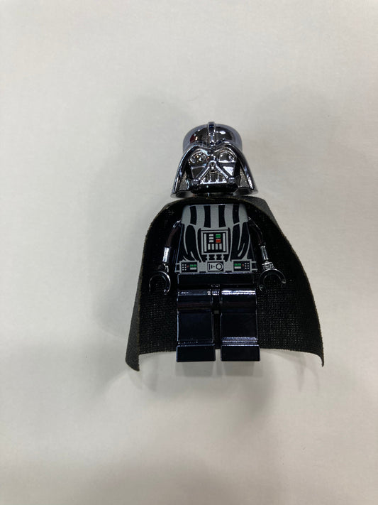 Chrome Black Darth Vader 1 of 3 Custom Printed Minifigure